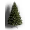 Brad artificial Natural Green 240 cm QC372, 1250 Ramuri 2D + 3D PE, Circumferinta Bazei 302 cm